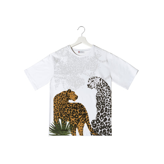 T-shirt Braccialini stampa Jungle