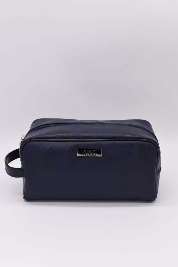 Beauty-case con manichetto orizzontale prima classe Blue