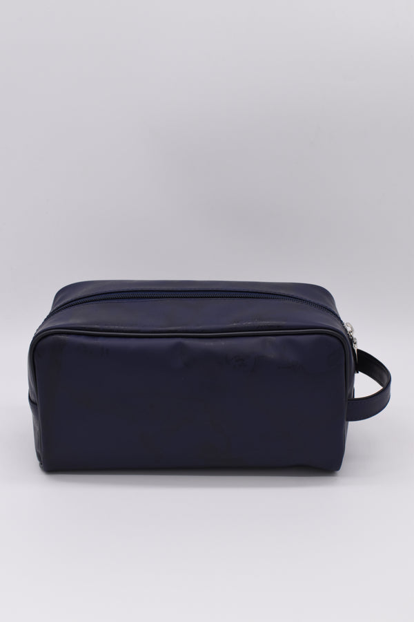 Beauty-case con manichetto orizzontale prima classe Blue