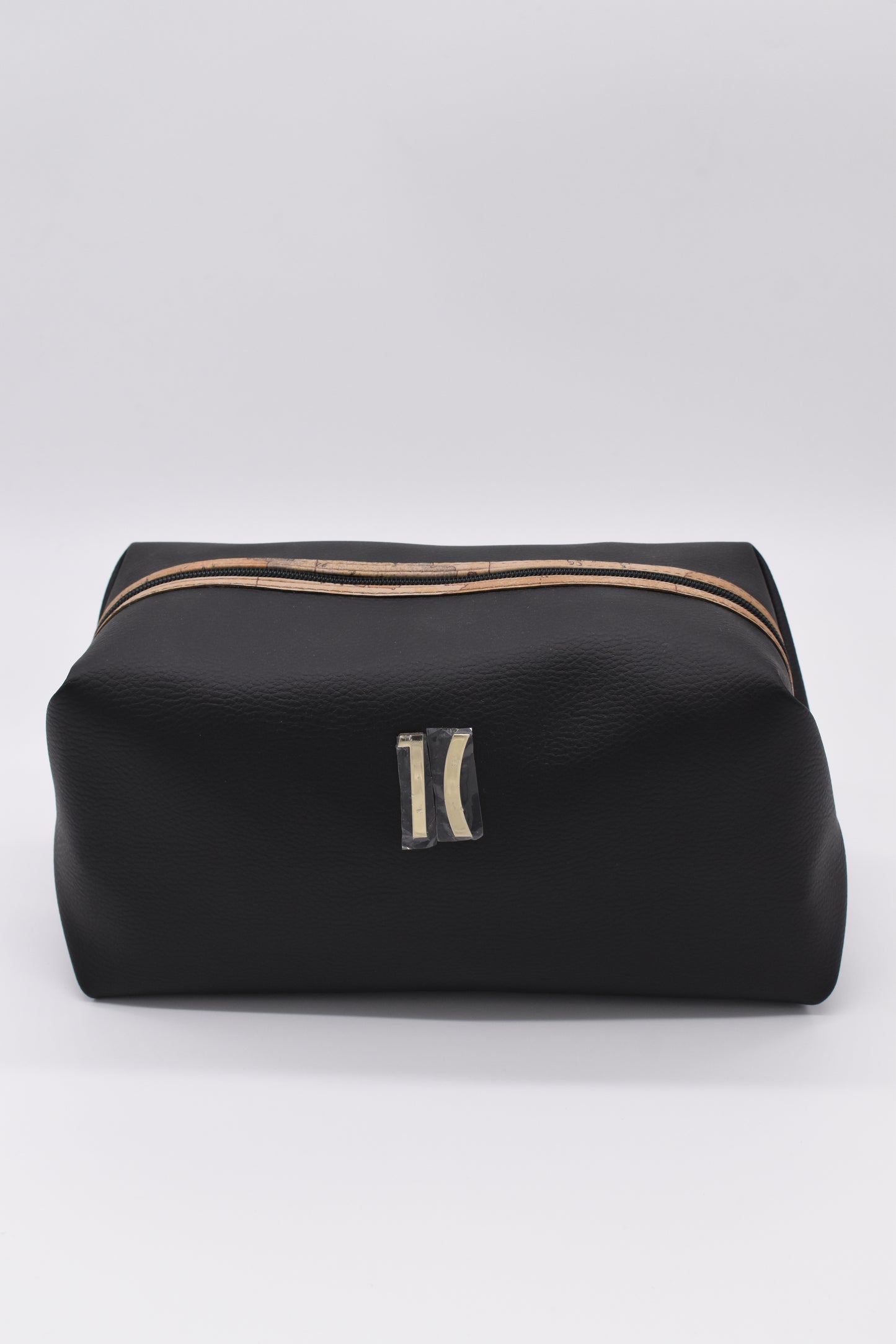 Pochette Beauty squadrato grande prima classe Black