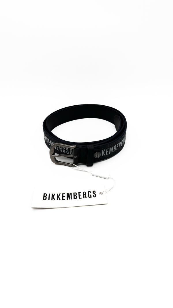 Cintura da uomo in pelle Bikkembergs