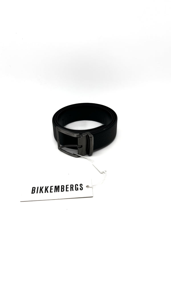 cintura da uomo in pelle Bikkembergs