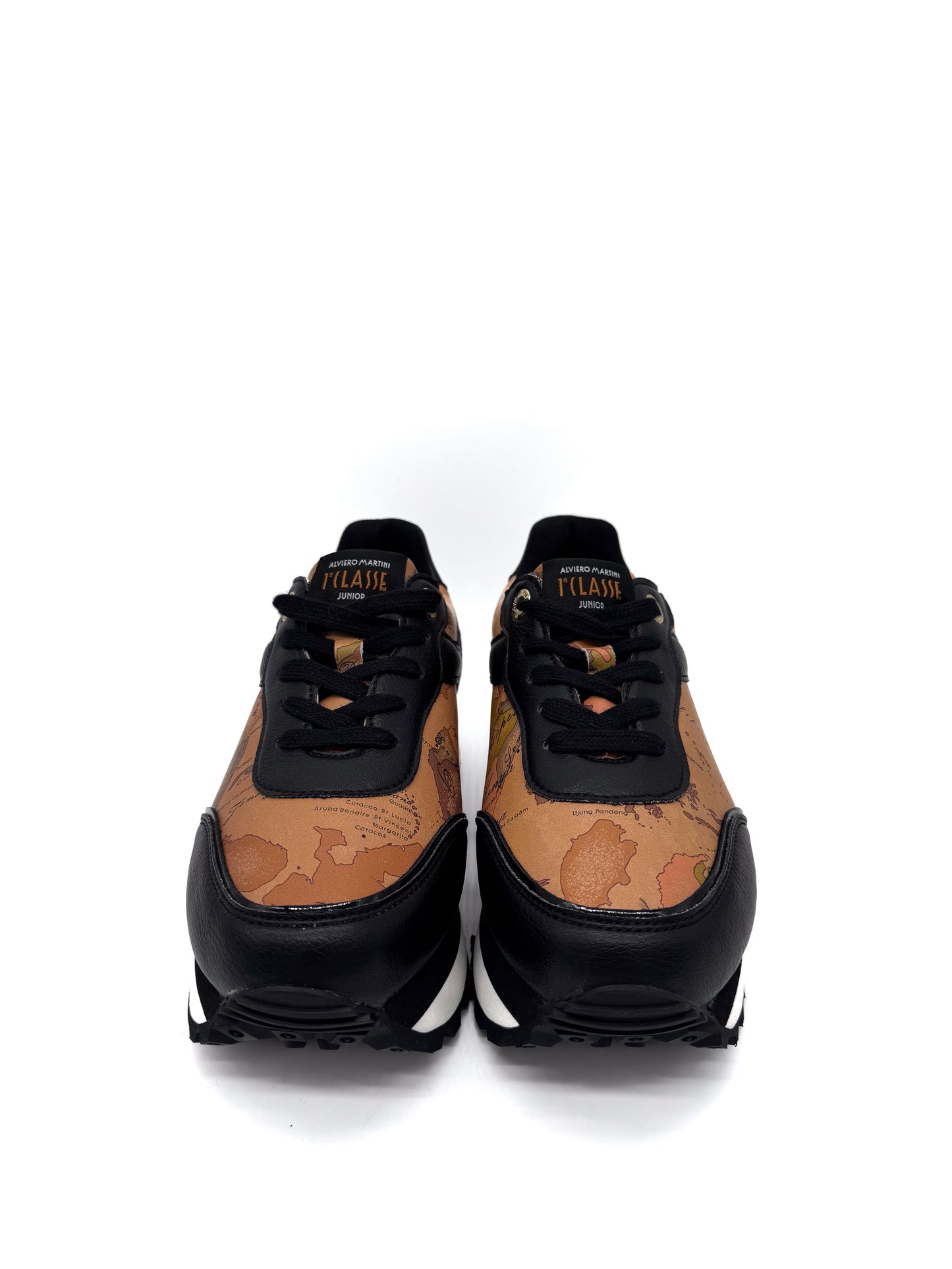 Sneaker platform Black/Geo prima classe